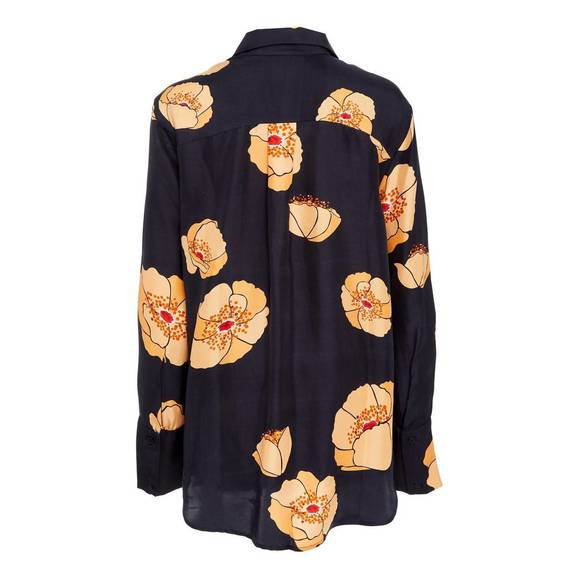 NEW ACLER antol shirt in black floral - Picture 2 of 3